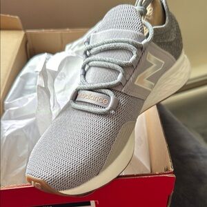New Balance Light Gray Sneakers NWT